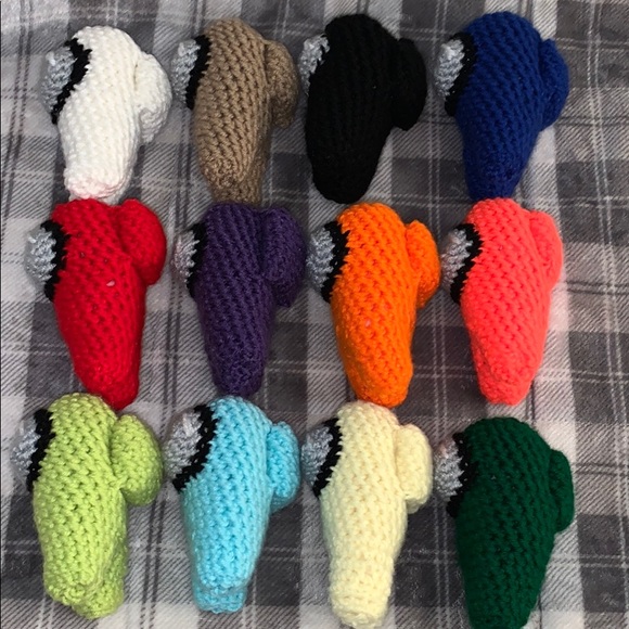 (3 for $25!!)crochet among us plushie - Picture 4 of 6